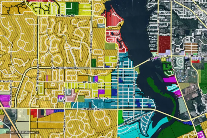 Layers on the Future Land Use Map