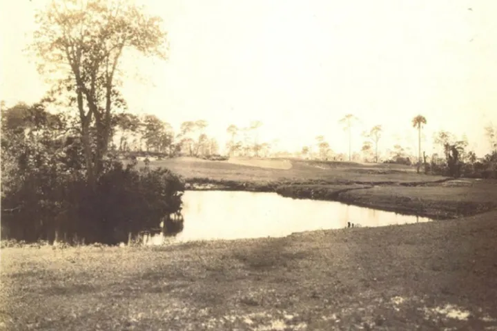 Old photo of the Sailfish Sands Golf Course