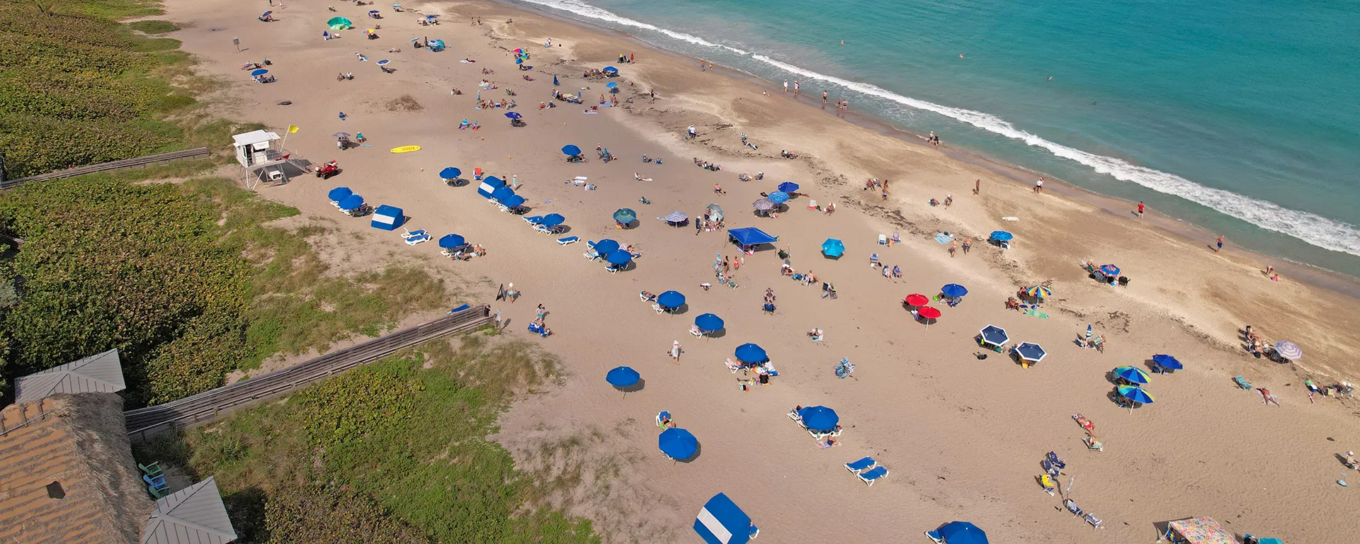 Aerial image of Stuart Beach