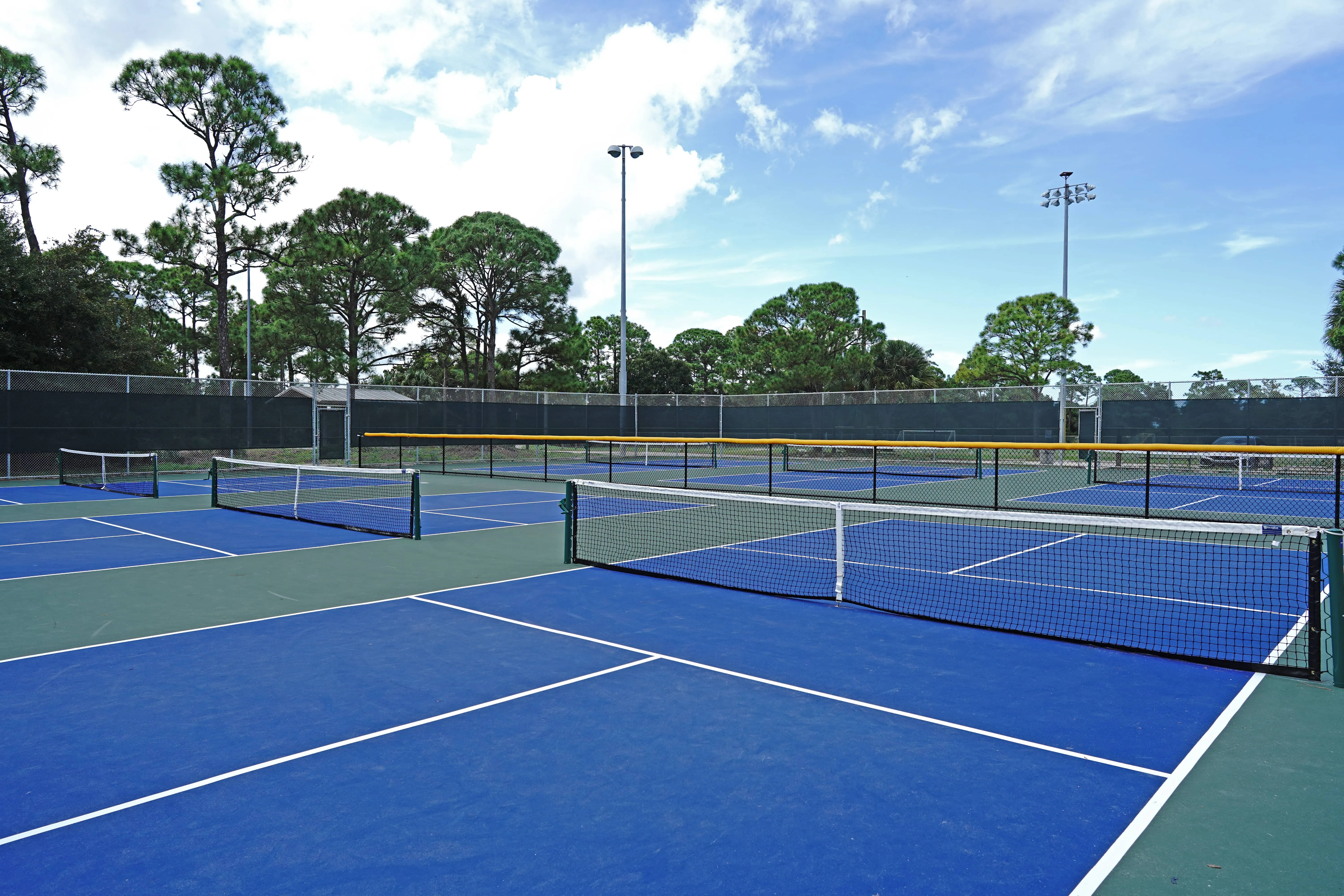 Pickleball Courts at Justin Wilson Memorial Park